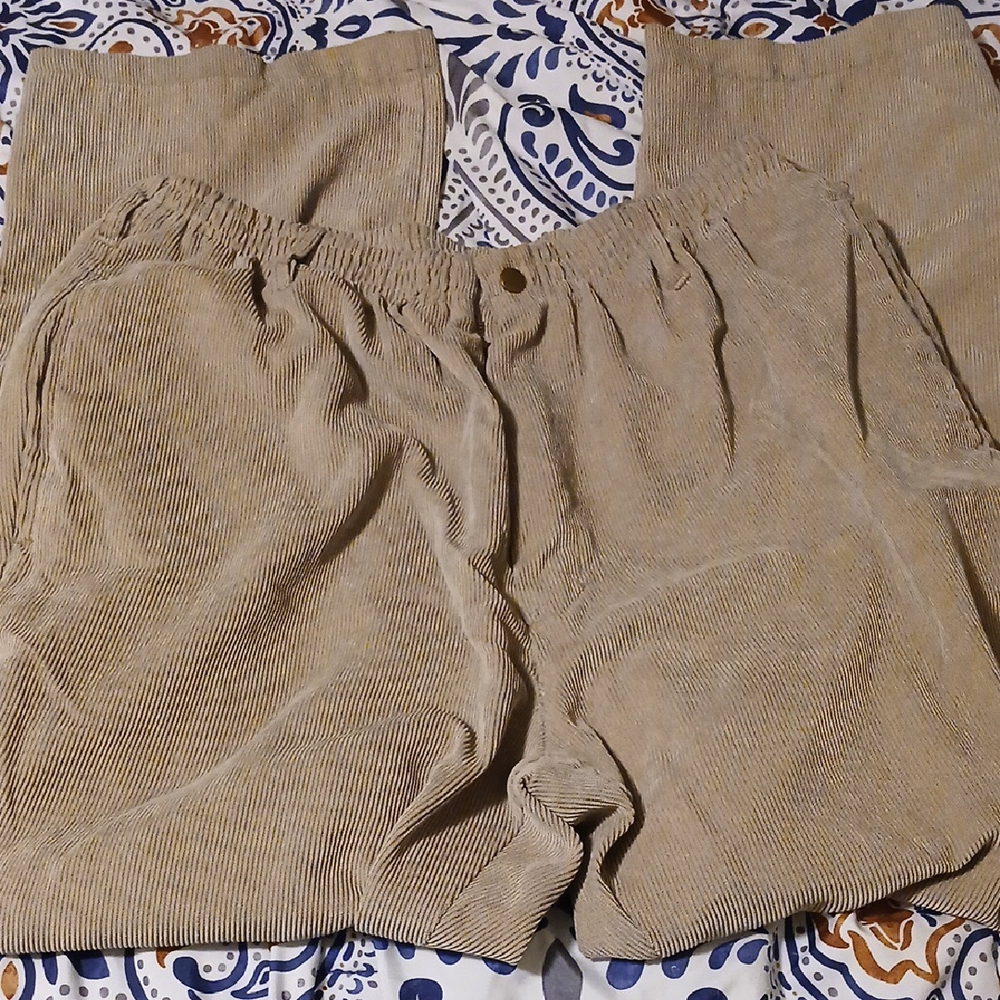 Haband Casual Joe womans Corduroy Pants M